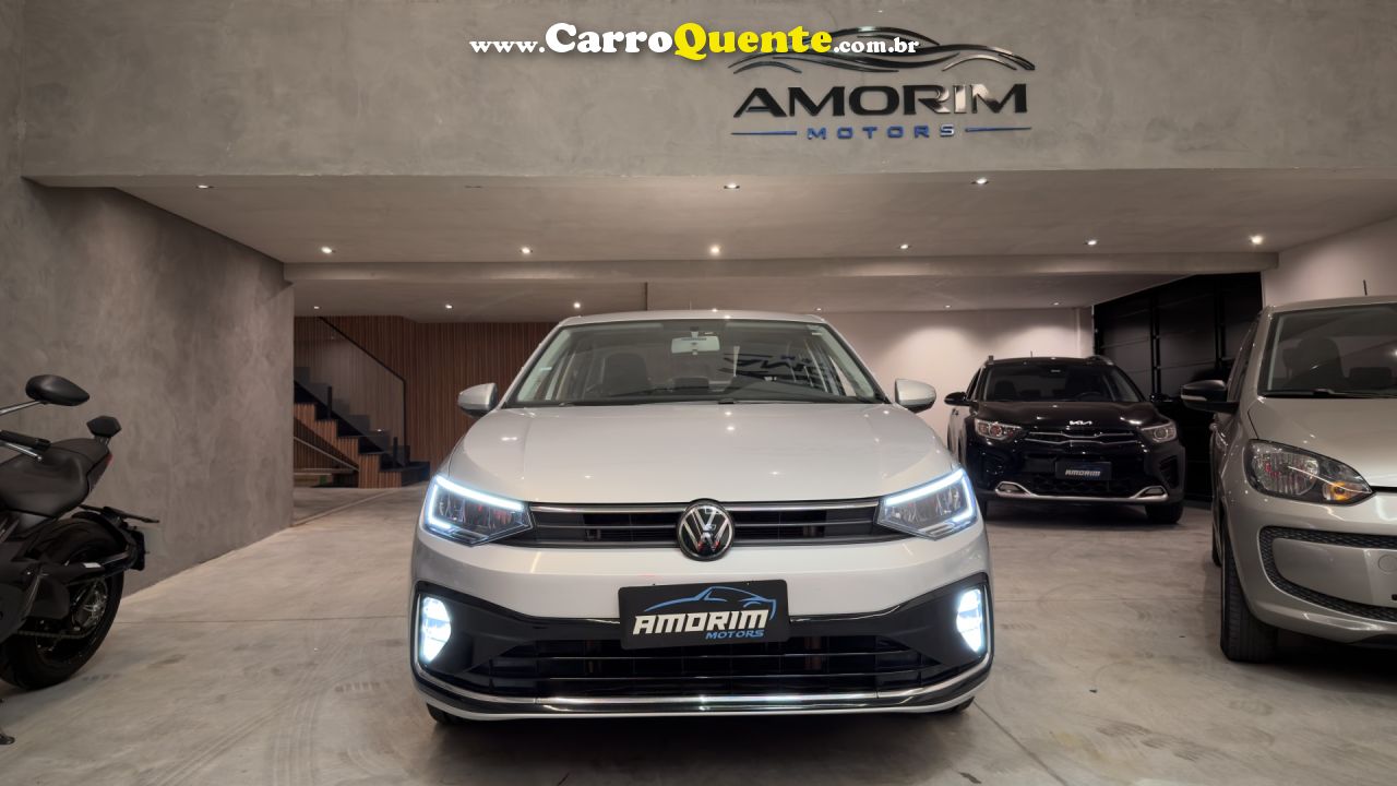 VOLKSWAGEN   VIRTUS COMFORT. 200 TSI 1.0 FLEX 12V AUT   PRATA 2023 1.0 FLEX - Loja