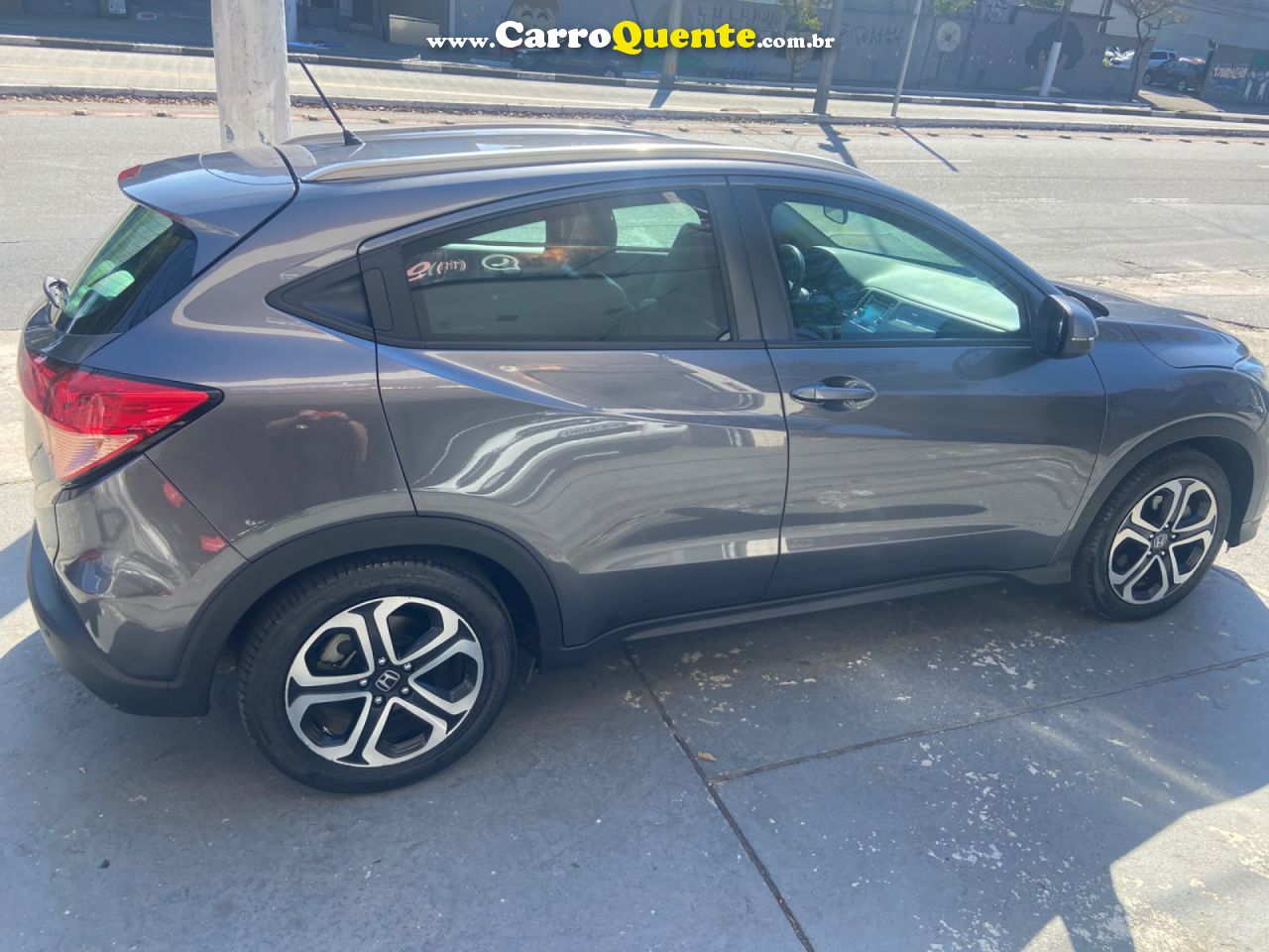 HONDA   HRV EX CVT   CINZA 2018 1.8 FLEX - Loja
