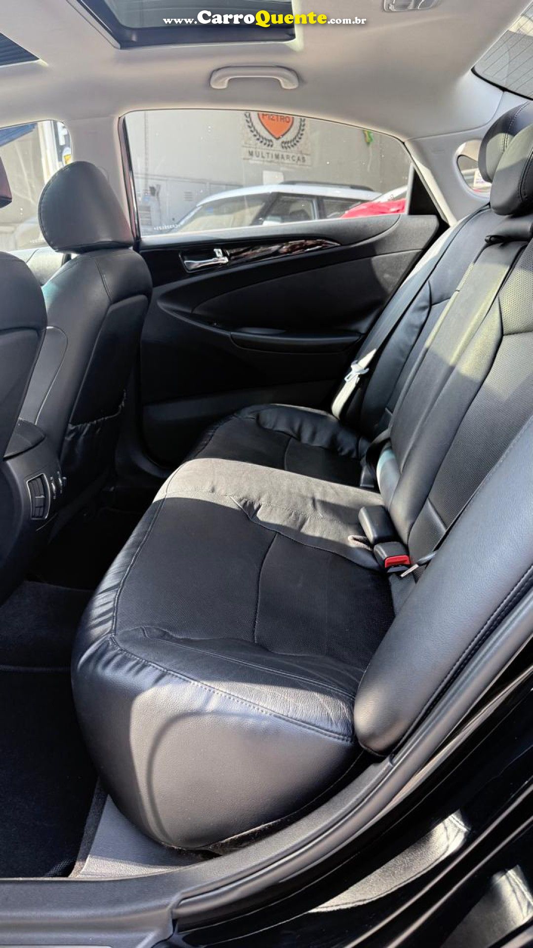 HYUNDAI   SONATA 2.4 16V 182CV 4P AUT.   PRETO 2012 2.4 GASOLINA - Loja