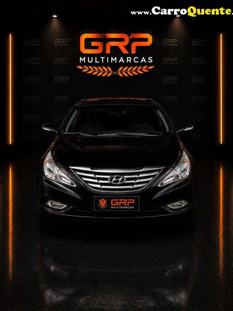 HYUNDAI   SONATA 2.4 16V 182CV 4P AUT.   PRETO 2012 2.4 GASOLINA - Loja