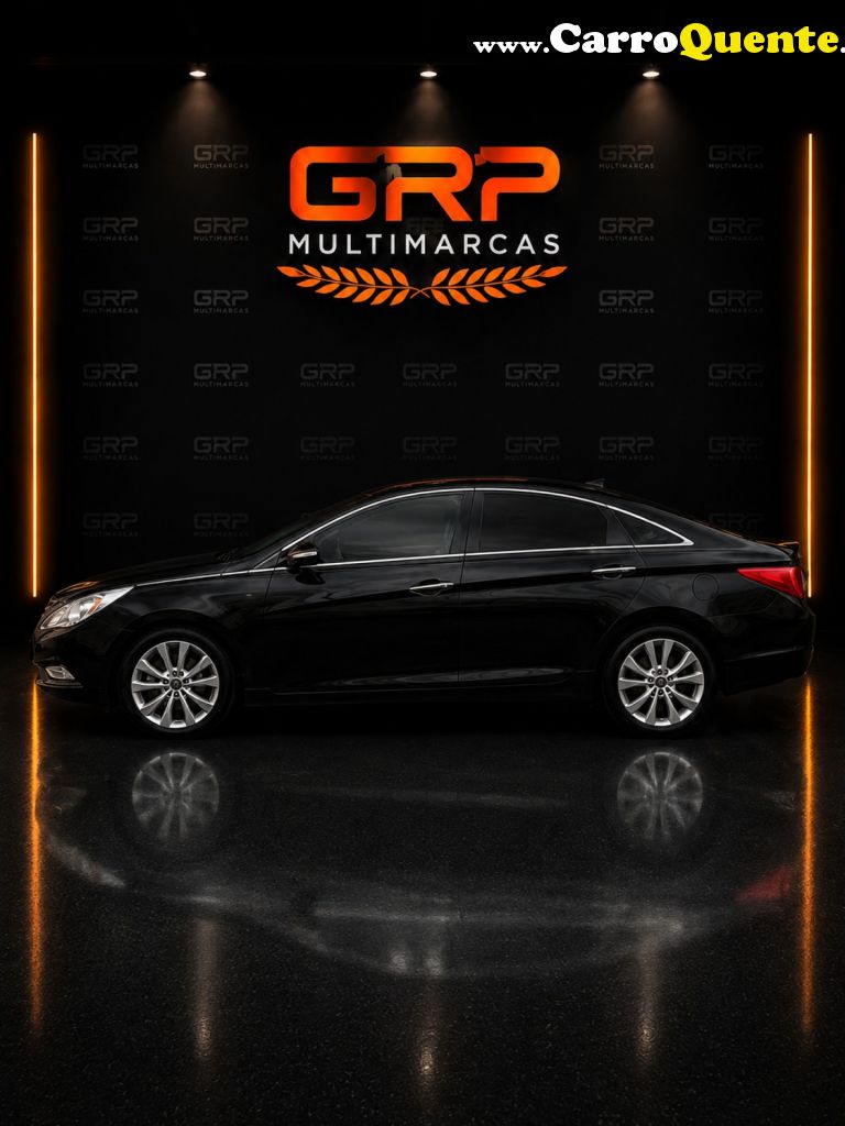 HYUNDAI   SONATA 2.4 16V 182CV 4P AUT.   PRETO 2012 2.4 GASOLINA - Loja