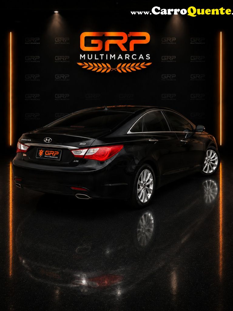 HYUNDAI   SONATA 2.4 16V 182CV 4P AUT.   PRETO 2012 2.4 GASOLINA - Loja