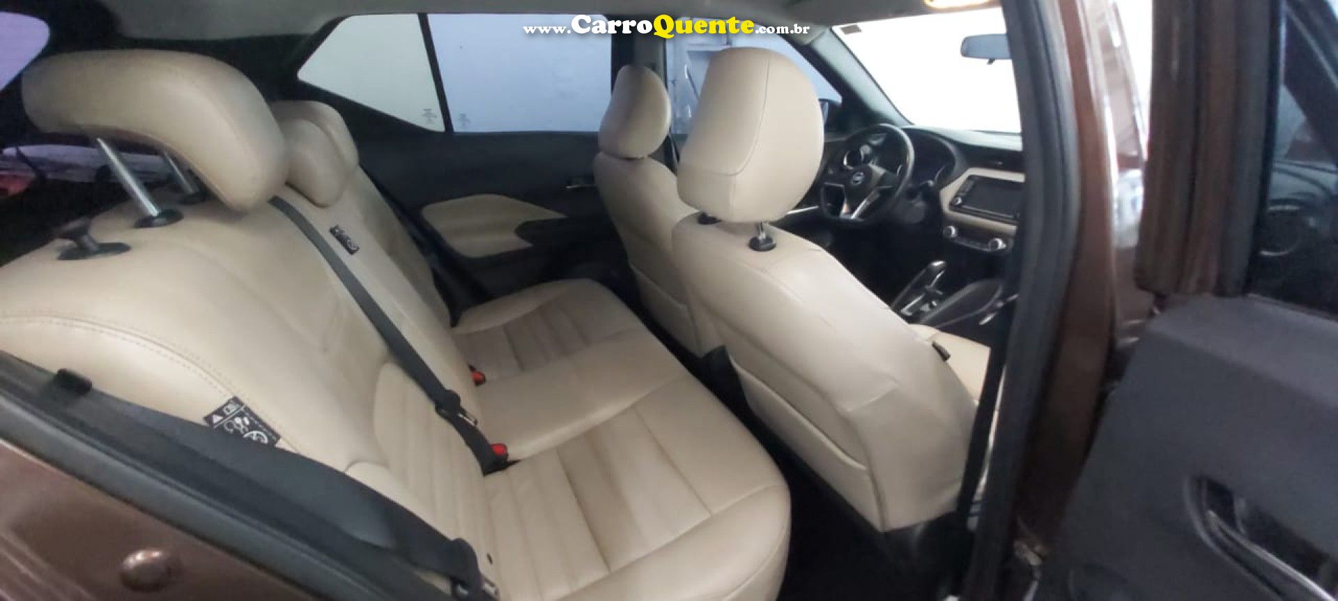 NISSAN   KICKS SL 1.6 16V FLEXSTAR 5P AUT.   MARROM 2017 1.6 FLEX - Loja