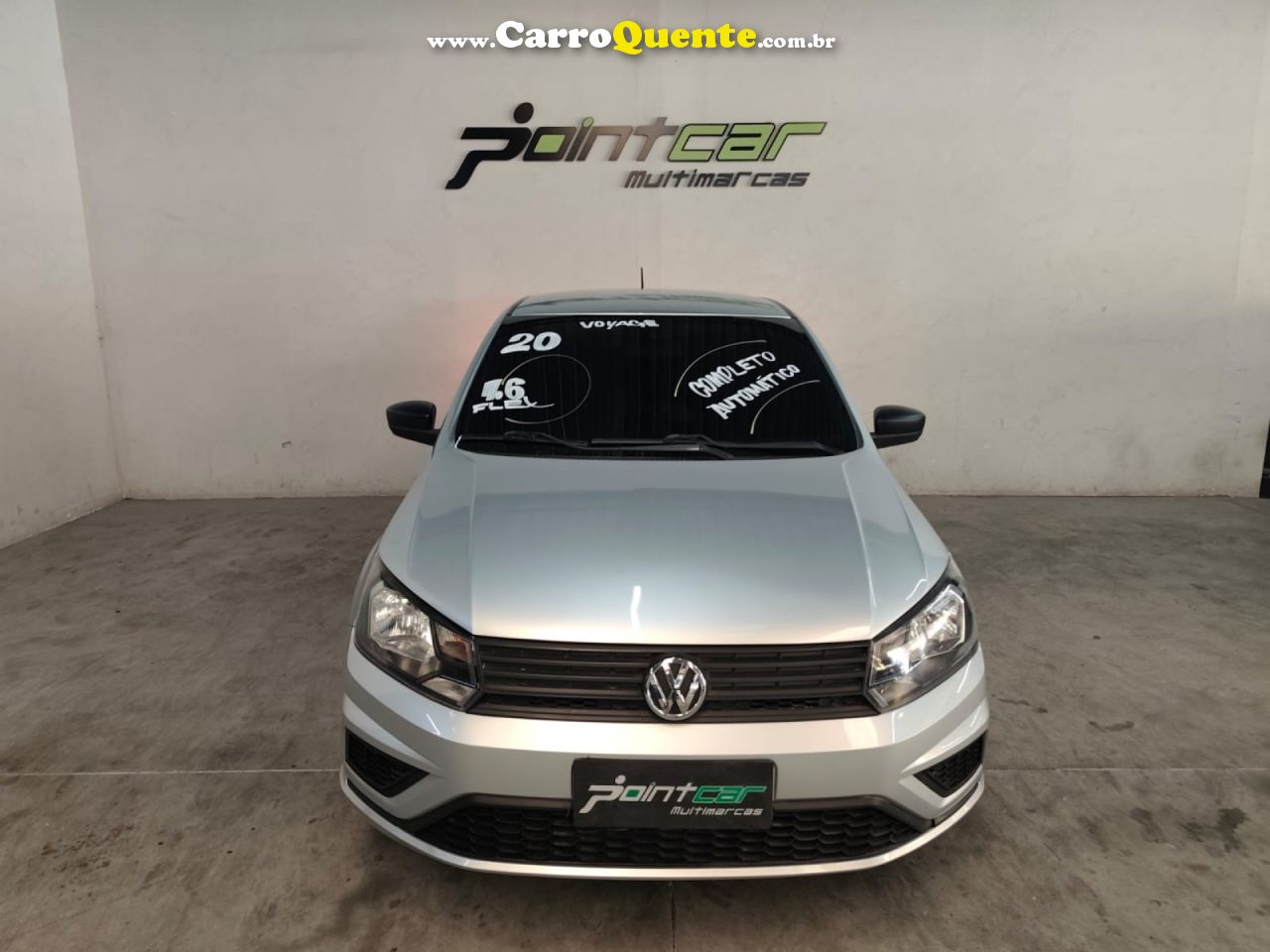 VOLKSWAGEN   VOYAGE 1.61.6 CITY  MI TOTAL FLEX 8V 4P   PRATA 2020 1.6 FLEX - Loja