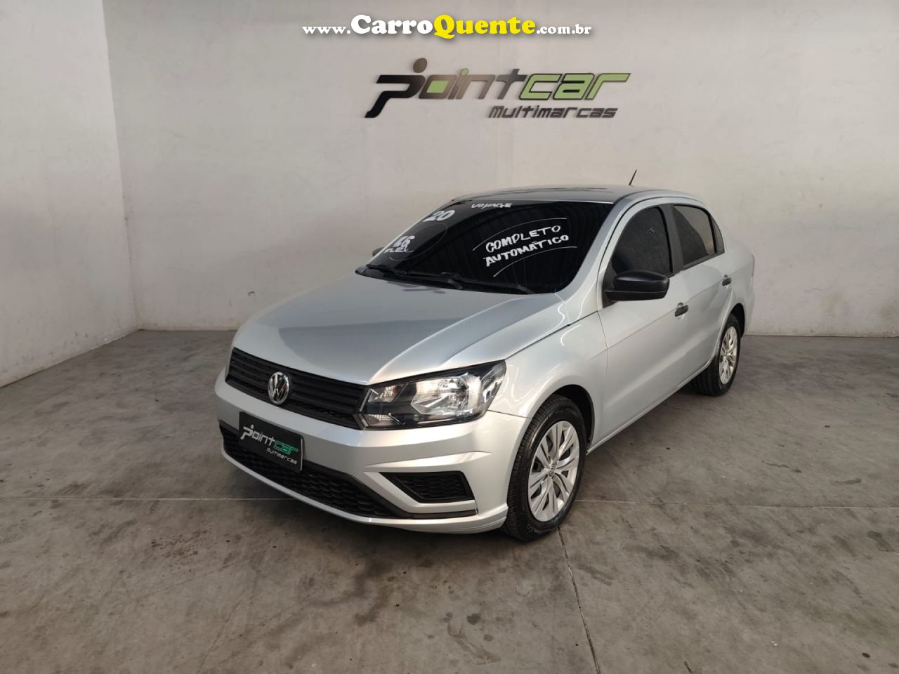 VOLKSWAGEN   VOYAGE 1.61.6 CITY  MI TOTAL FLEX 8V 4P   PRATA 2020 1.6 FLEX - Loja