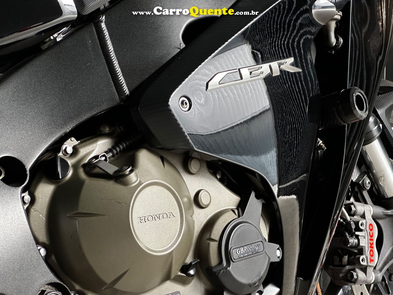 HONDA   CBR 1000 RR FIREBLADE   PRETO 2008 1000 GASOLINA - Loja