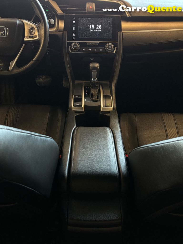 HONDA   CIVIC SEDAN EXL 2.0 FLEX 16V AUT.4P   BRANCO 2017 2.0 FLEX - Loja