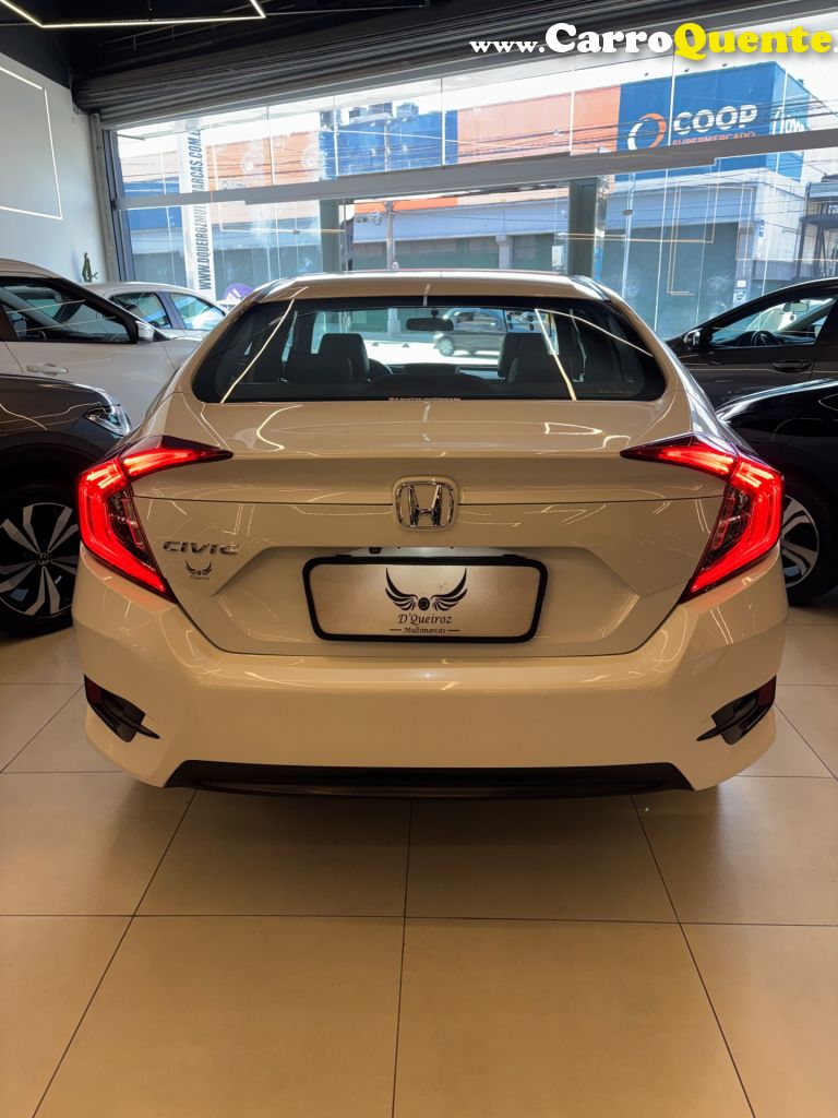 HONDA   CIVIC SEDAN EXL 2.0 FLEX 16V AUT.4P   BRANCO 2017 2.0 FLEX - Loja