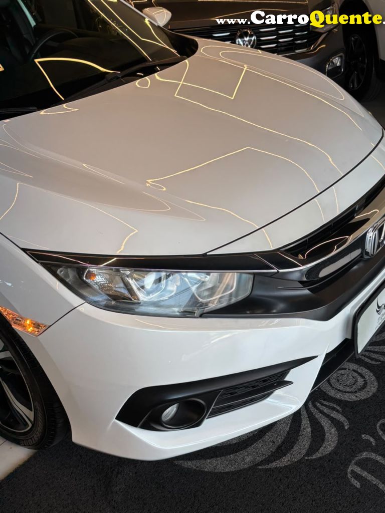 HONDA   CIVIC SEDAN EXL 2.0 FLEX 16V AUT.4P   BRANCO 2017 2.0 FLEX - Loja