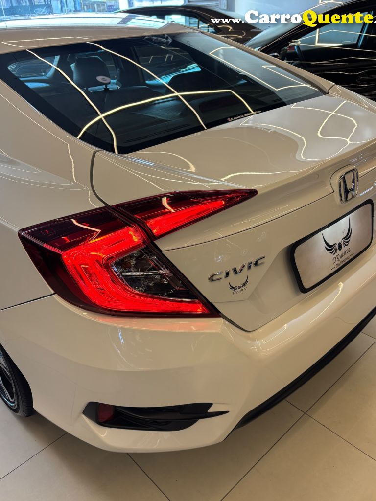 HONDA   CIVIC SEDAN EXL 2.0 FLEX 16V AUT.4P   BRANCO 2017 2.0 FLEX - Loja