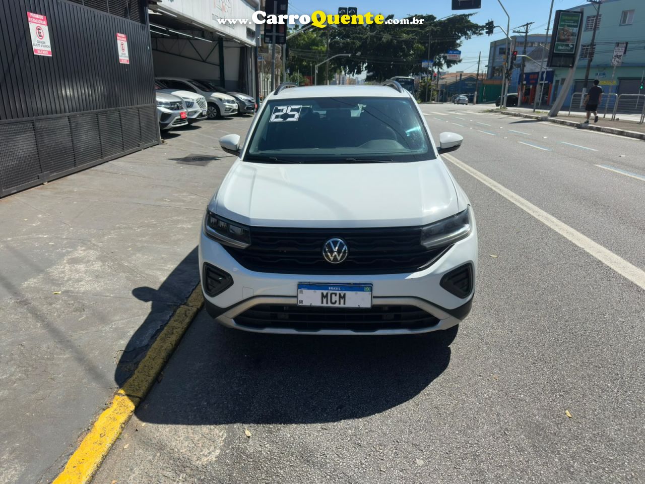 VOLKSWAGEN   T-CROSS 200 TSI 1.0  FLEX 12V 5P AUT.   BRANCO 2025 1.0 FLEX - Loja