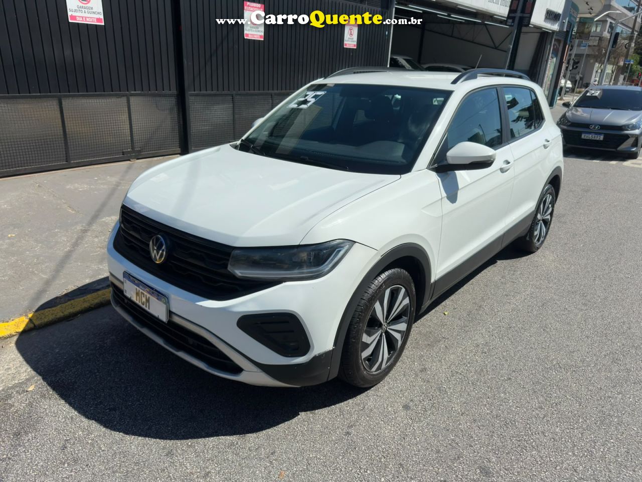 VOLKSWAGEN   T-CROSS 200 TSI 1.0  FLEX 12V 5P AUT.   BRANCO 2025 1.0 FLEX - Loja