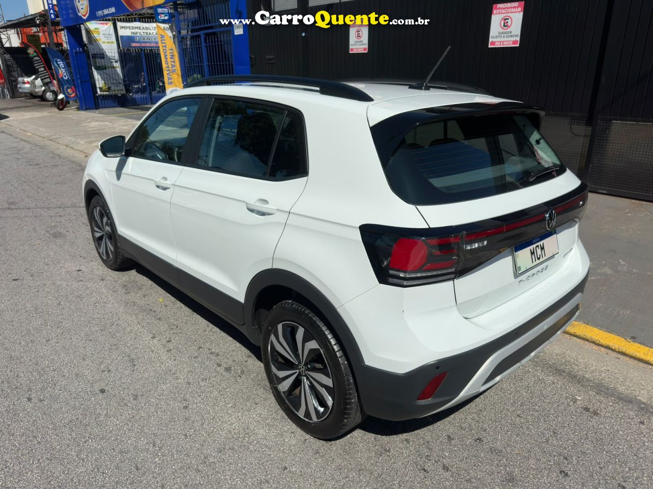 VOLKSWAGEN   T-CROSS 200 TSI 1.0  FLEX 12V 5P AUT.   BRANCO 2025 1.0 FLEX - Loja