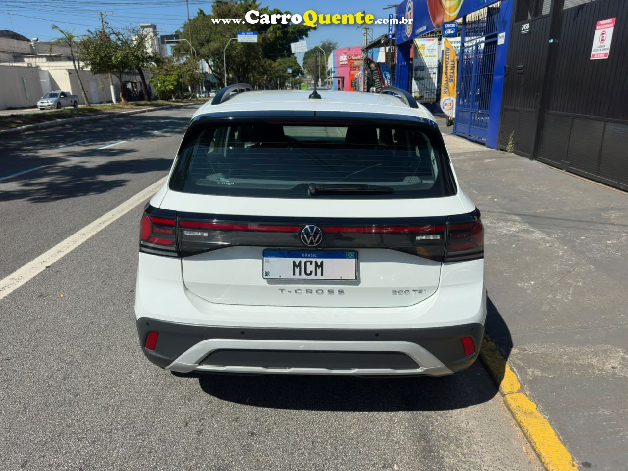 VOLKSWAGEN   T-CROSS 200 TSI 1.0  FLEX 12V 5P AUT.   BRANCO 2025 1.0 FLEX - Loja