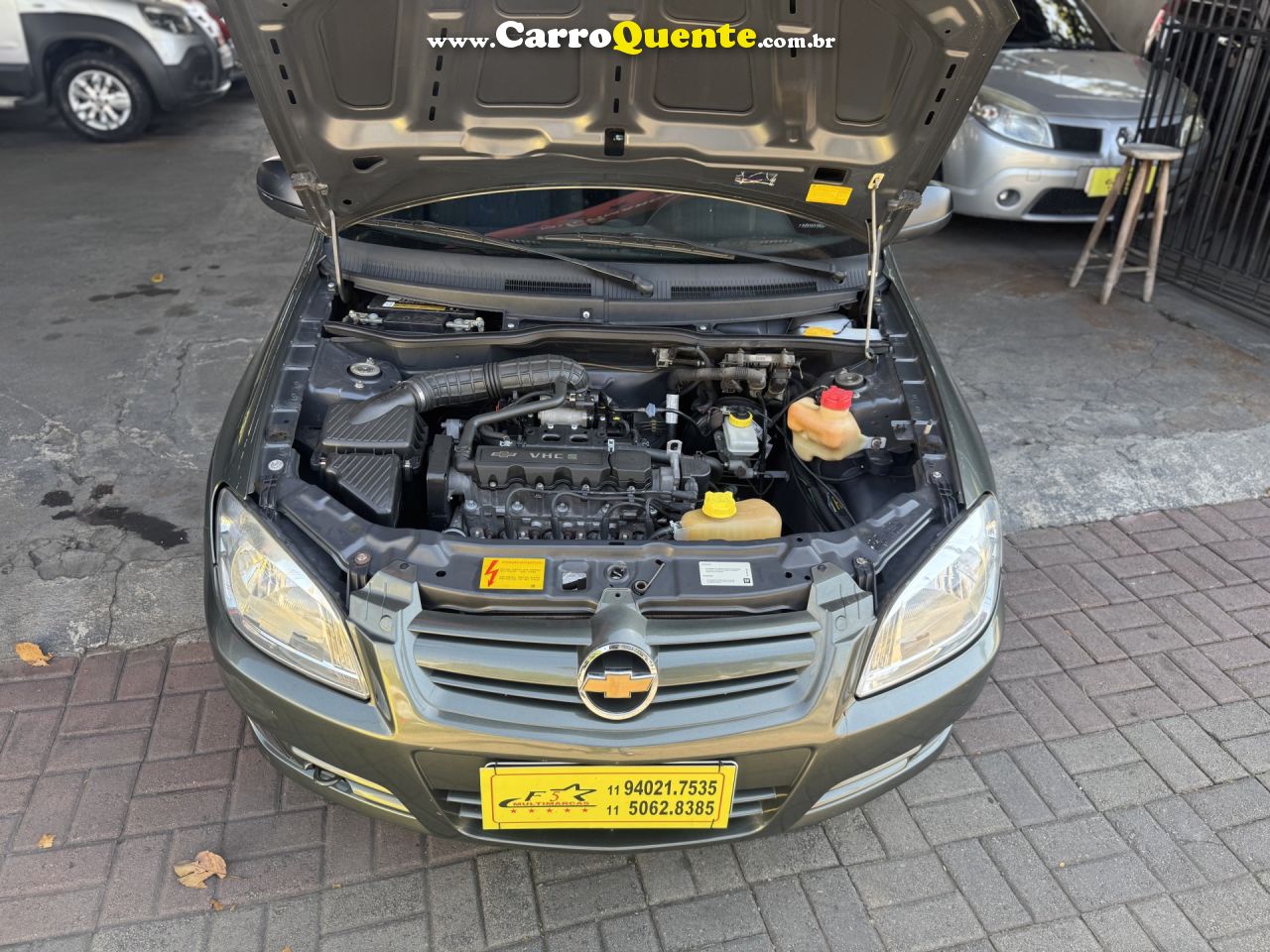 CHEVROLET   CELTA SPIRIT 1.0 MPFI 8V FLEXPOWER 3P   CINZA 2010 1.0 FLEX - Loja