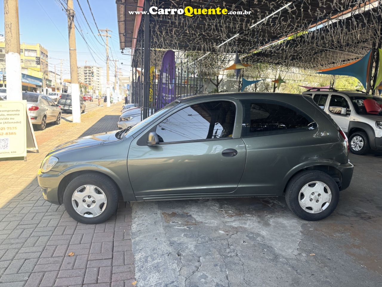 CHEVROLET   CELTA SPIRIT 1.0 MPFI 8V FLEXPOWER 3P   CINZA 2010 1.0 FLEX - Loja