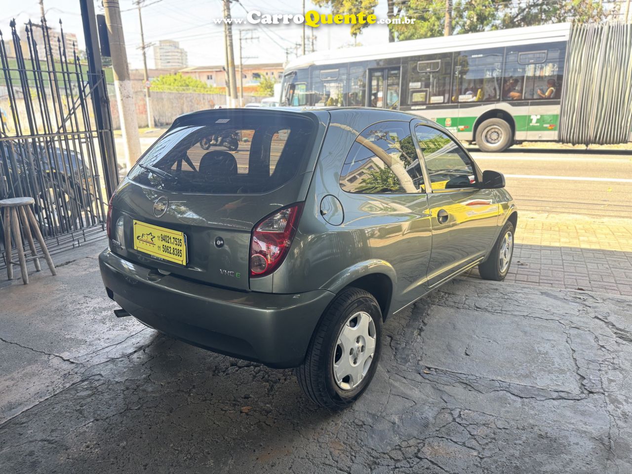 CHEVROLET   CELTA SPIRIT 1.0 MPFI 8V FLEXPOWER 3P   CINZA 2010 1.0 FLEX - Loja