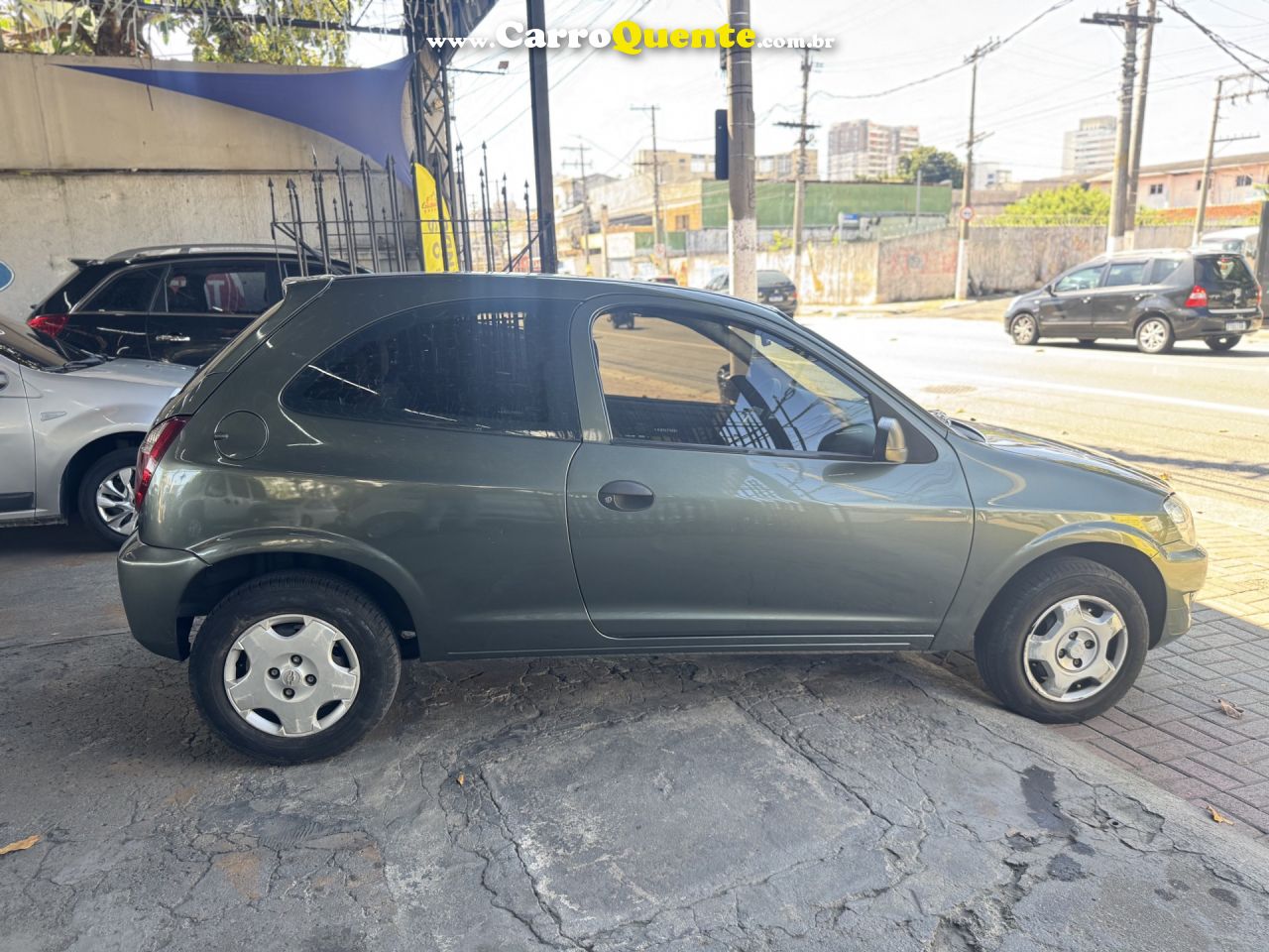 CHEVROLET   CELTA SPIRIT 1.0 MPFI 8V FLEXPOWER 3P   CINZA 2010 1.0 FLEX - Loja