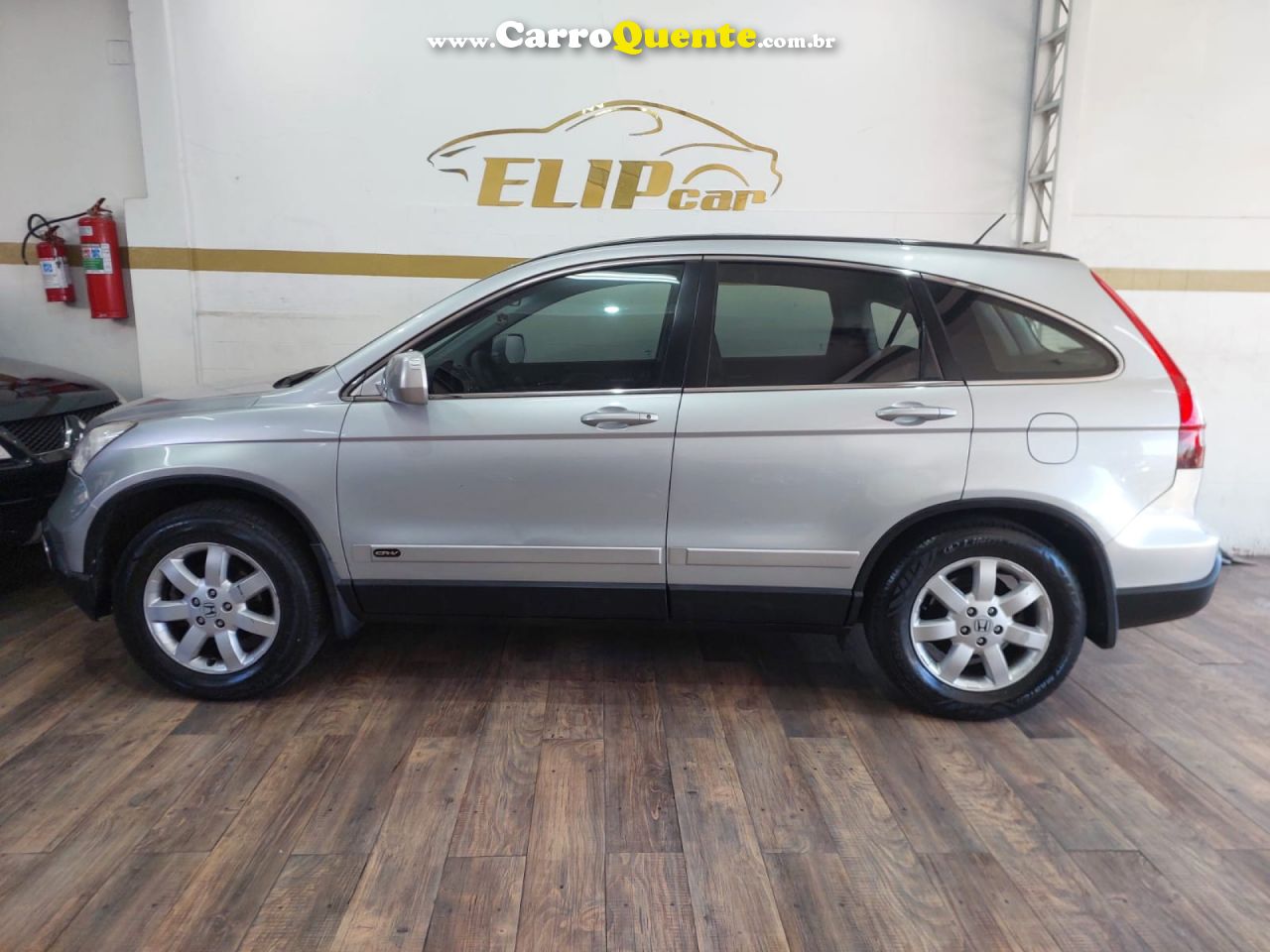 HONDA   CR-V LX 2.0 16V 2WD2.0 FLEXONE AUT.   PRATA 2009 2.0 GASOLINA - Loja