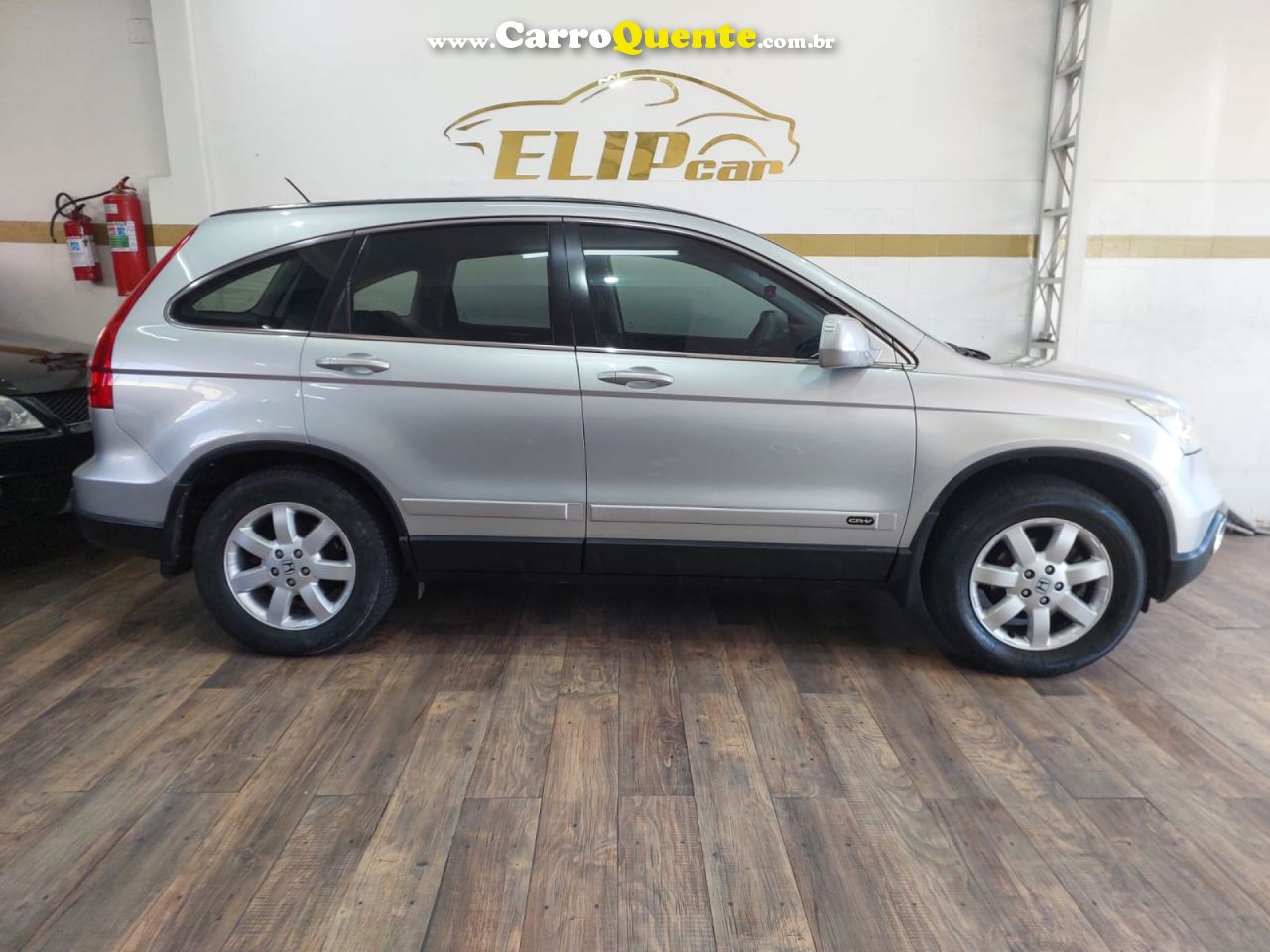 HONDA   CR-V LX 2.0 16V 2WD2.0 FLEXONE AUT.   PRATA 2009 2.0 GASOLINA - Loja