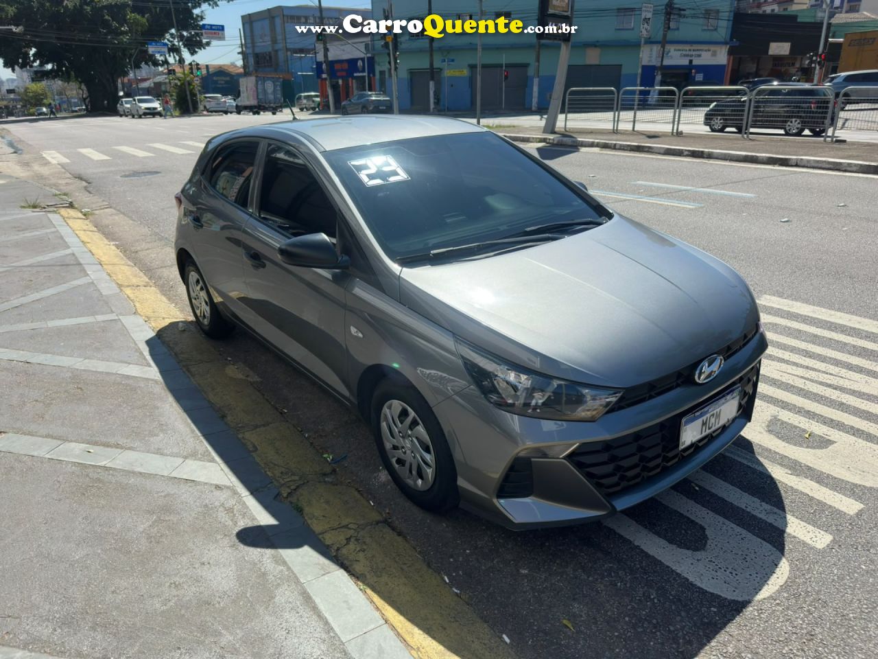 HYUNDAI   HB20 SENSE 1.0 FLEX 12V MEC.   CINZA 2023 1.0 FLEX - Loja