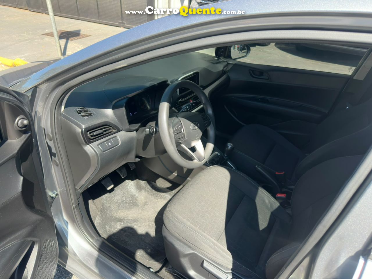 HYUNDAI   HB20 SENSE 1.0 FLEX 12V MEC.   CINZA 2023 1.0 FLEX - Loja