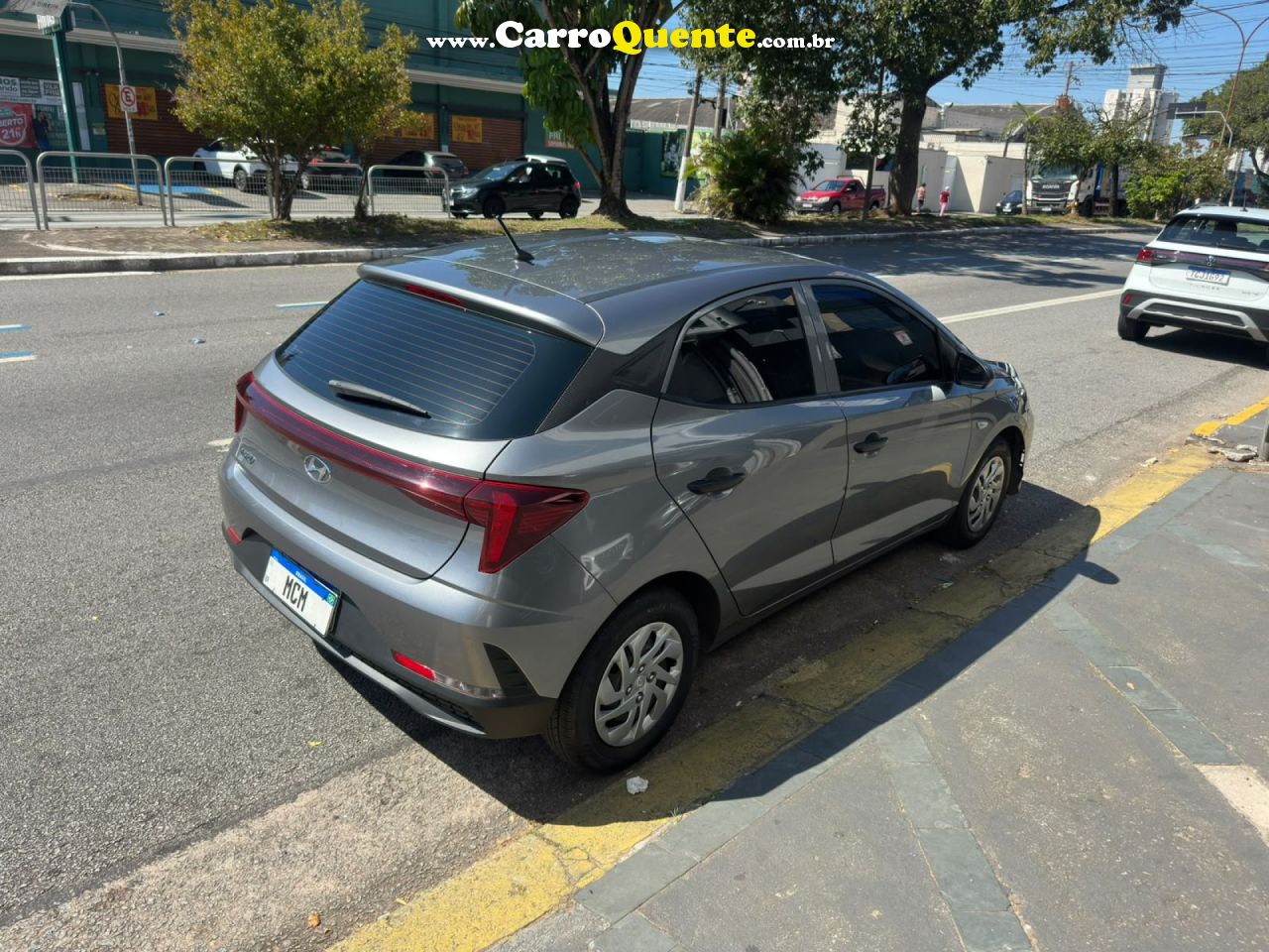 HYUNDAI   HB20 SENSE 1.0 FLEX 12V MEC.   CINZA 2023 1.0 FLEX - Loja