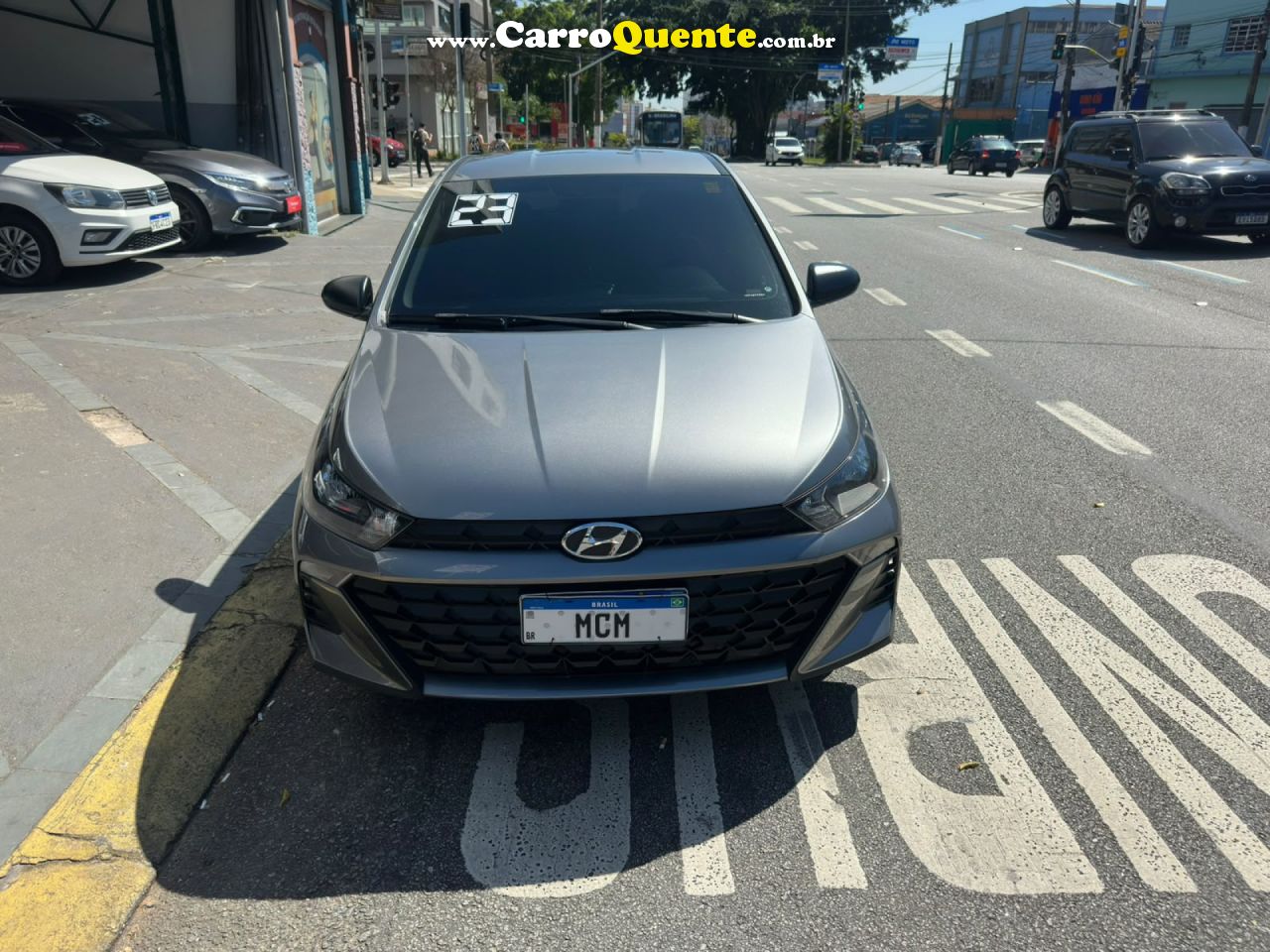 HYUNDAI   HB20 SENSE 1.0 FLEX 12V MEC.   CINZA 2023 1.0 FLEX - Loja