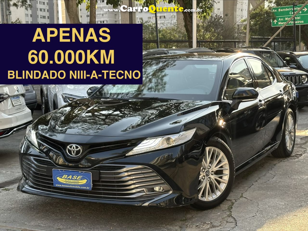 TOYOTA   CAMRY XLE 3.5 24V AUT.   PRETO 2018 3.5 V6 GASOLINA - Loja
