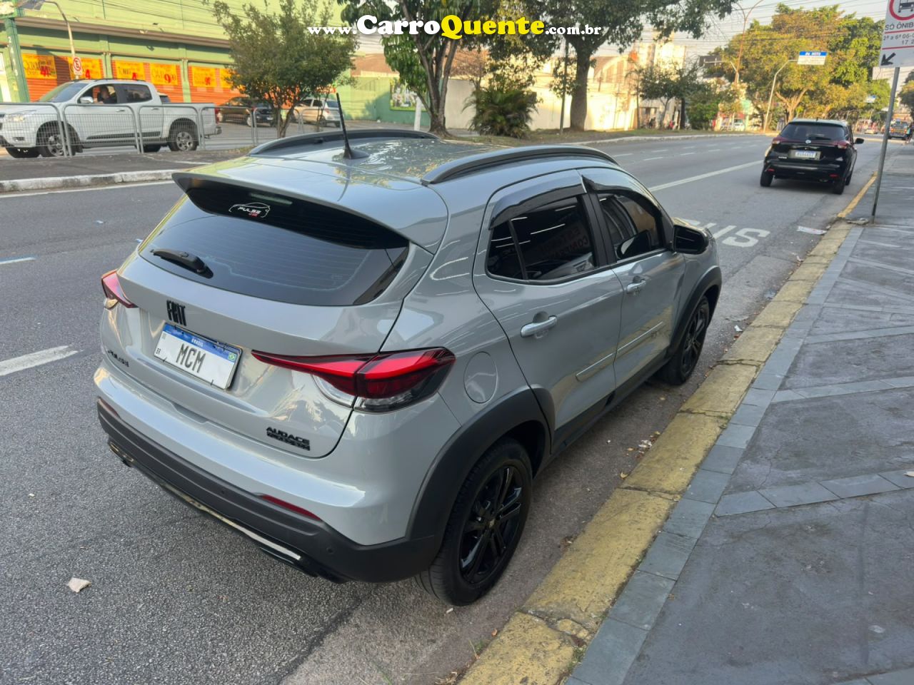 FIAT   PULSE AUDACE 1.0 TURBO 200 FLEX AUT.   CINZA 2022 1.0 FLEX - Loja