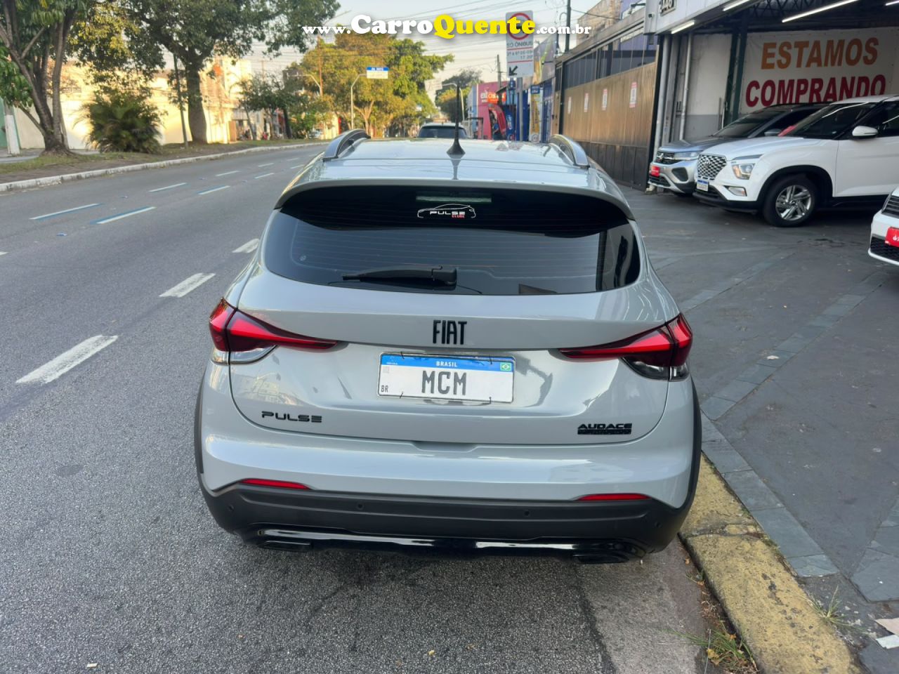 FIAT   PULSE AUDACE 1.0 TURBO 200 FLEX AUT.   CINZA 2022 1.0 FLEX - Loja