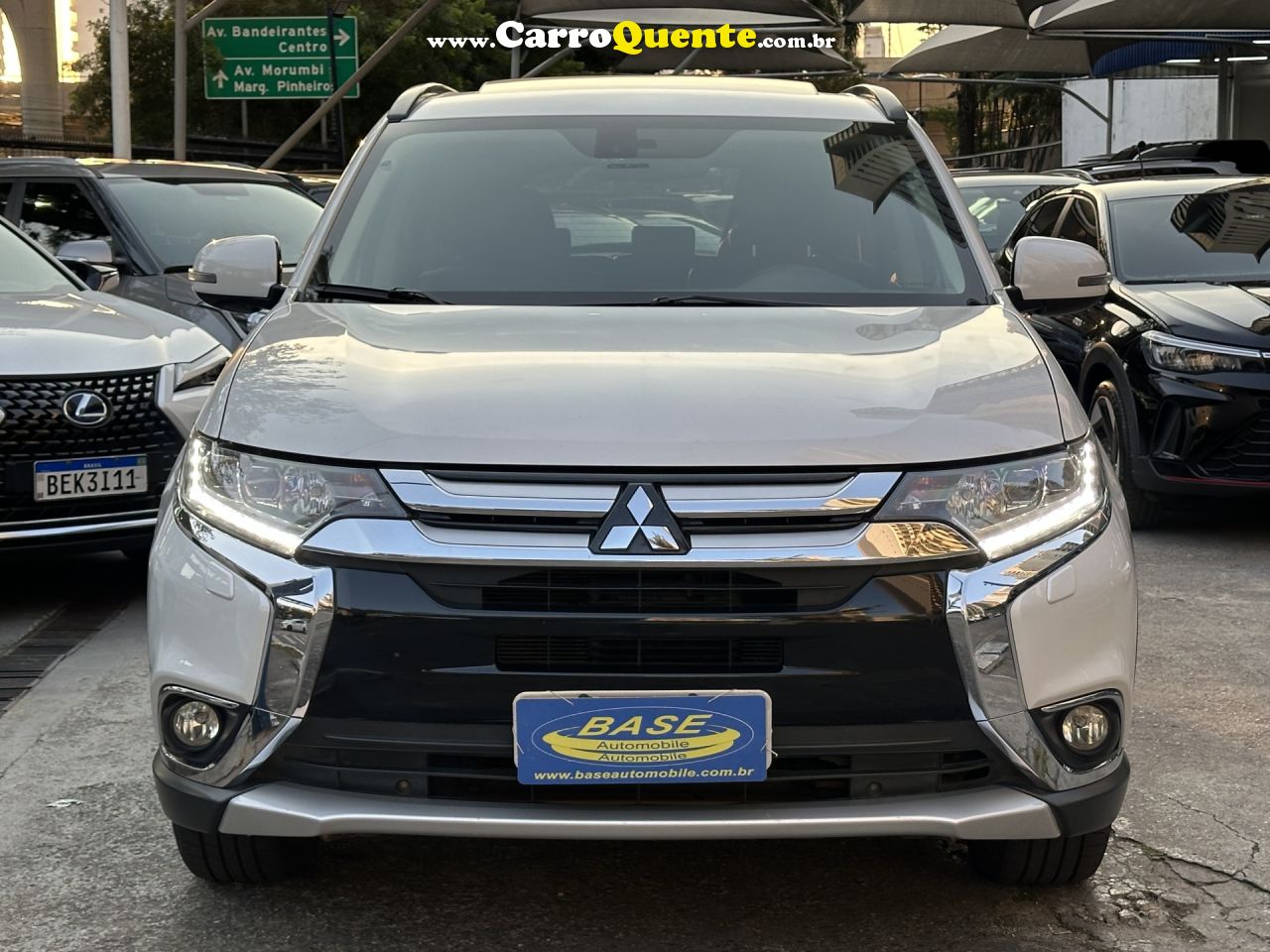 MITSUBISHI   OUTLANDER 3.0 GT 3.0 V6 AUT.   BRANCO 2016 3.0 GASOLINA - Loja