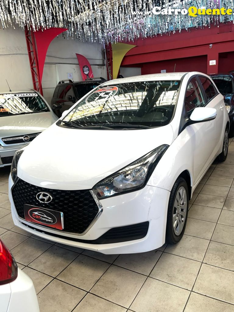 HYUNDAI   HB20 COMF.C.PLUSC.STYLE 1.0 FLEX 12V   BRANCO 2019 1.0 FLEX - Loja