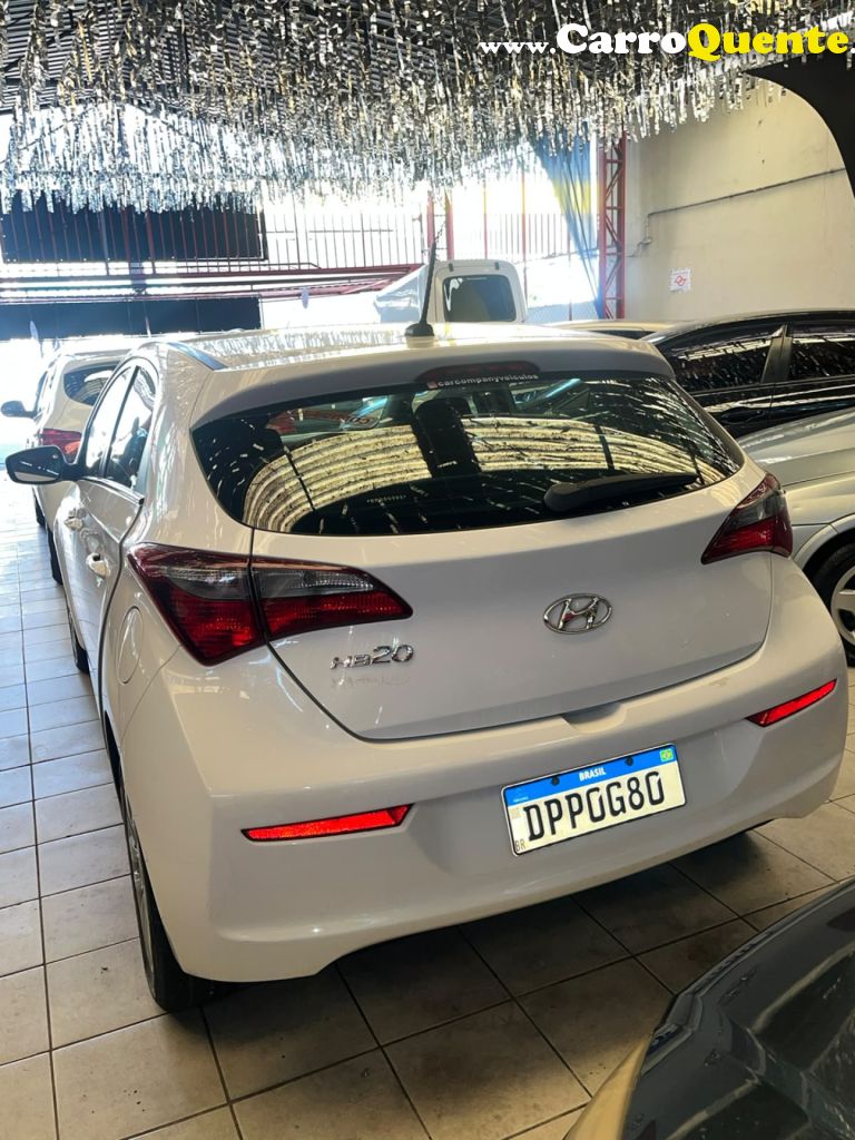 HYUNDAI   HB20 COMF.C.PLUSC.STYLE 1.0 FLEX 12V   BRANCO 2019 1.0 FLEX - Loja