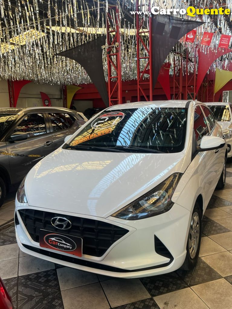 HYUNDAI   HB20 SENSE 1.0 FLEX 12V MEC.   BRANCO 2021 1.0 FLEX - Loja