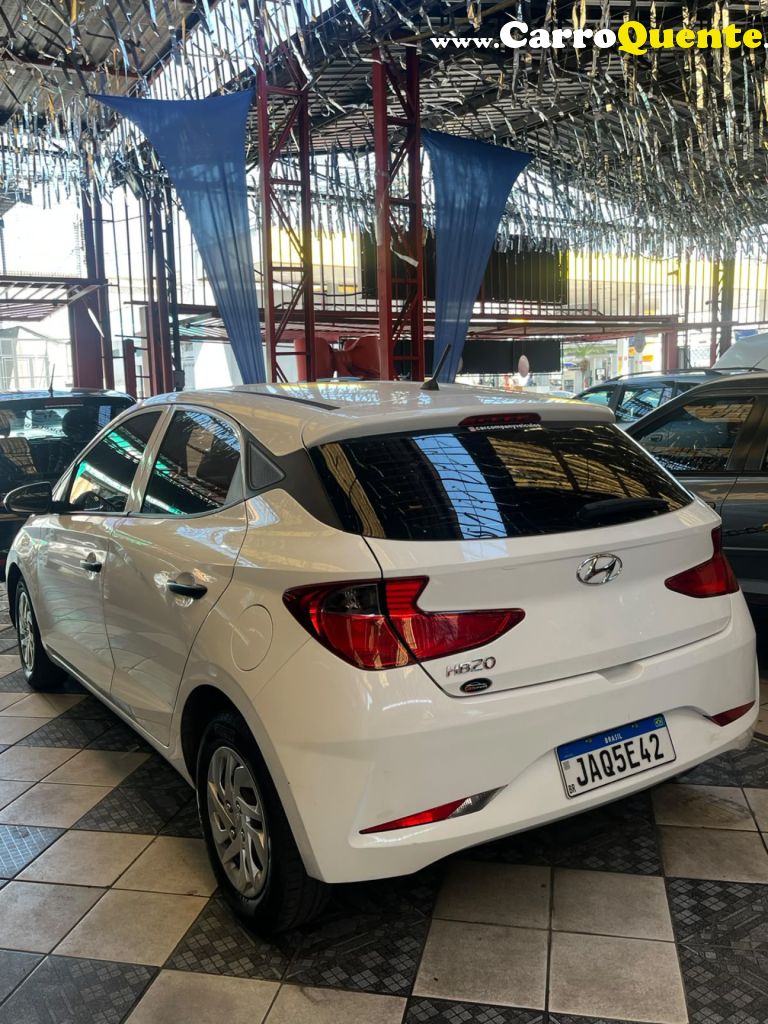 HYUNDAI   HB20 SENSE 1.0 FLEX 12V MEC.   BRANCO 2021 1.0 FLEX - Loja