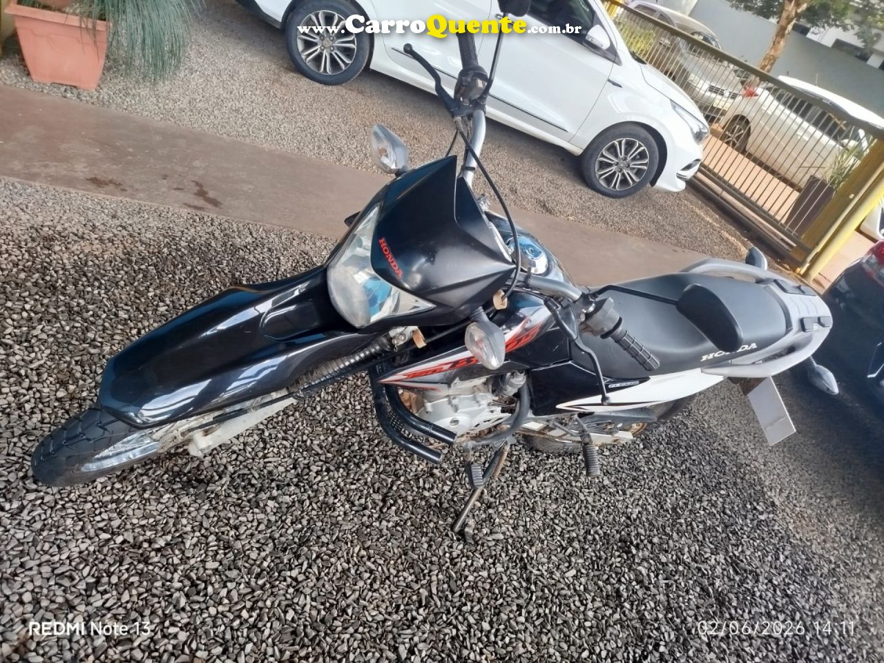 HONDA   NXR 150 BROS ES MIXFLEX   PRETO 2013 1.0 FLEX - Loja