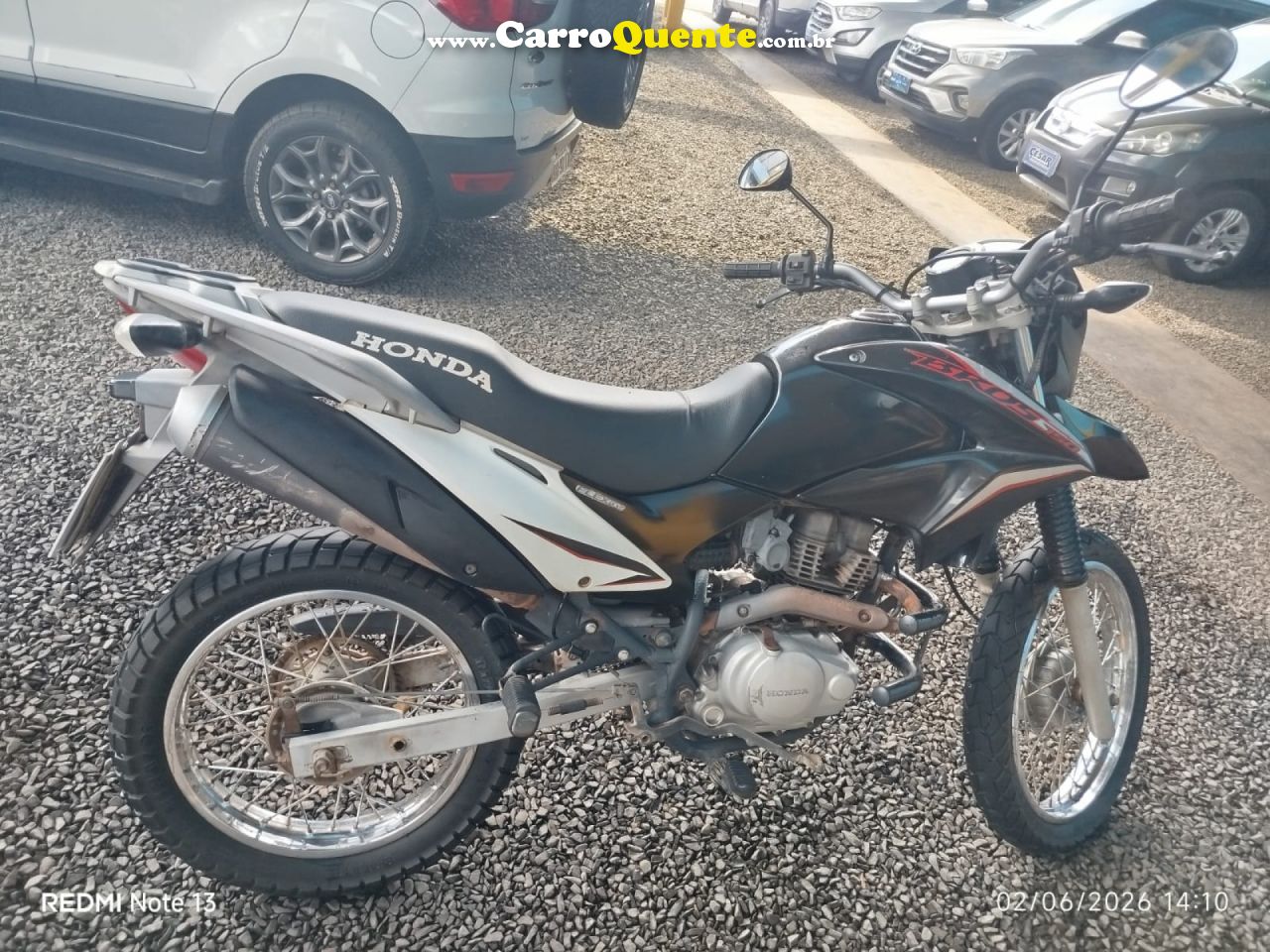 HONDA   NXR 150 BROS ES MIXFLEX   PRETO 2013 1.0 FLEX - Loja