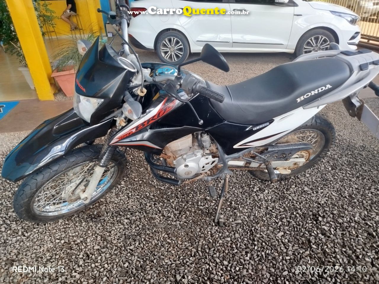 HONDA   NXR 150 BROS ES MIXFLEX   PRETO 2013 1.0 FLEX - Loja