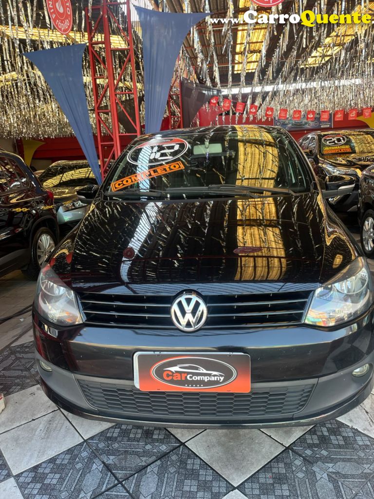 VOLKSWAGEN   FOX 1.6 MI TOTAL FLEX 8V 5P   PRETO 2012 1.6 FLEX - Loja