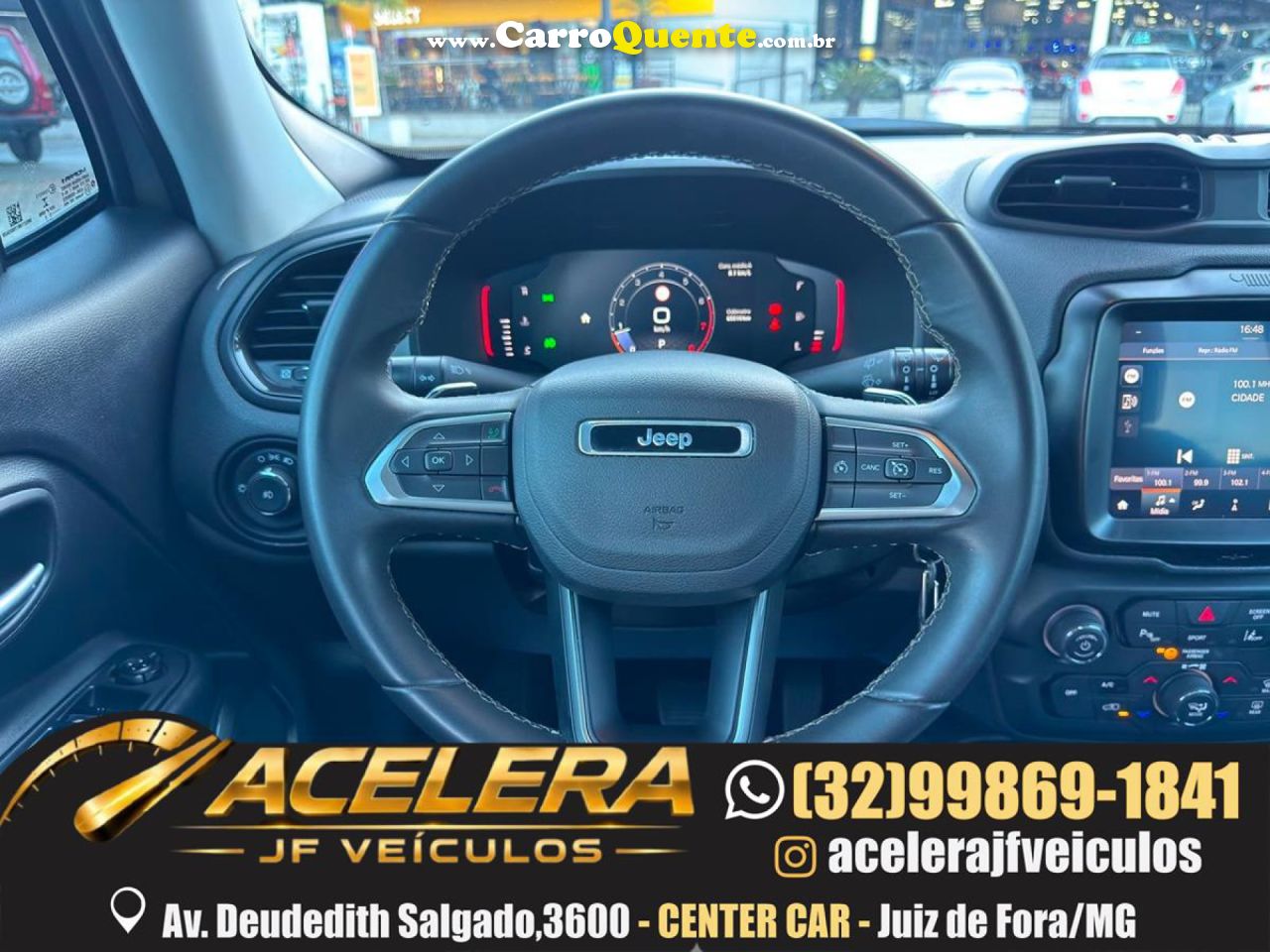 JEEP   RENEGADE LONG. T270 1.3 TB 4X2 FLEX AUT.   PRATA 2022 1.3 FLEX - Loja