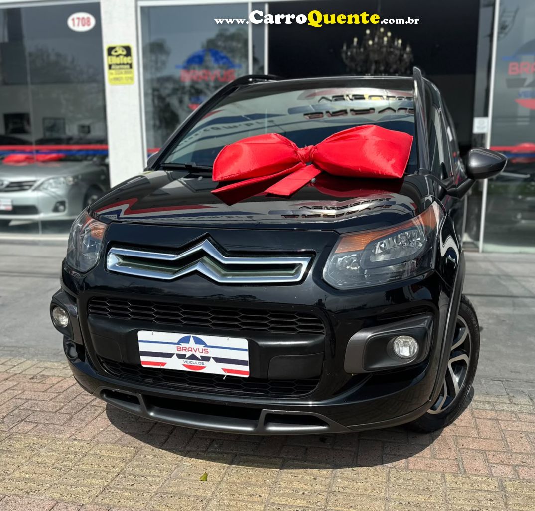 CITROËN   AIRCROSS EXCLUSIVE 1.6 FLEX 16V 5P AUT.   PRETO 2015 1.6 FLEX - Loja