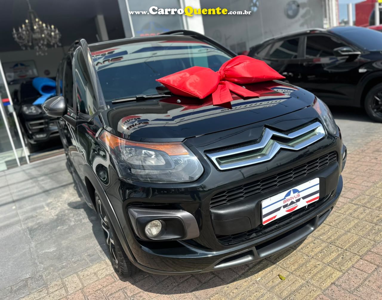 CITROËN   AIRCROSS EXCLUSIVE 1.6 FLEX 16V 5P AUT.   PRETO 2015 1.6 FLEX - Loja