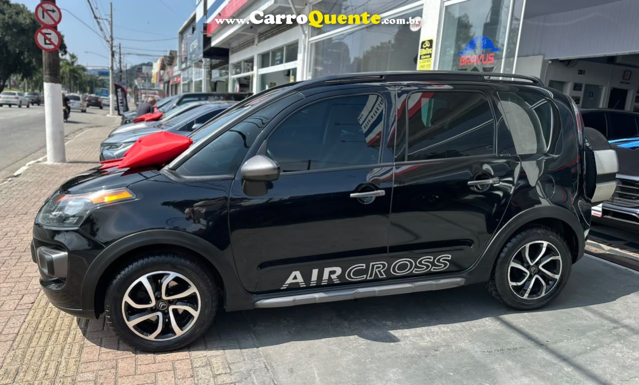 CITROËN   AIRCROSS EXCLUSIVE 1.6 FLEX 16V 5P AUT.   PRETO 2015 1.6 FLEX - Loja