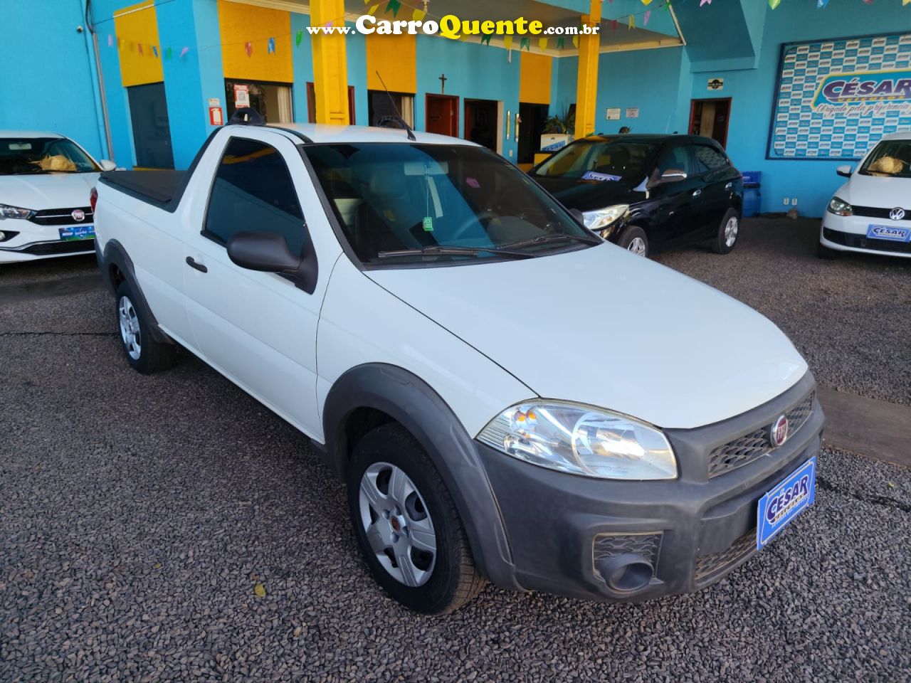 FIAT   STRADA HD WK CC   BRANCO 2019 1.4 FLEX - Loja