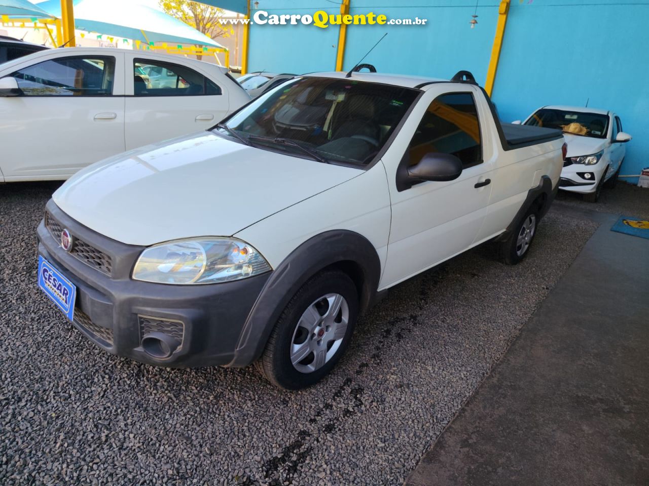 FIAT   STRADA HD WK CC   BRANCO 2019 1.4 FLEX - Loja
