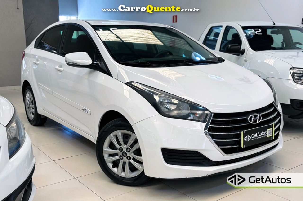 HYUNDAI   HB20S C.PLUSC.STYLE1.0 FLEX 12V MEC. 4P   BRANCO 2016 1.0 FLEX - Loja