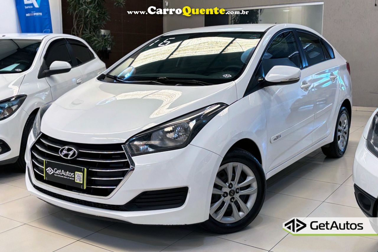 HYUNDAI   HB20S C.PLUSC.STYLE1.0 FLEX 12V MEC. 4P   BRANCO 2016 1.0 FLEX - Loja