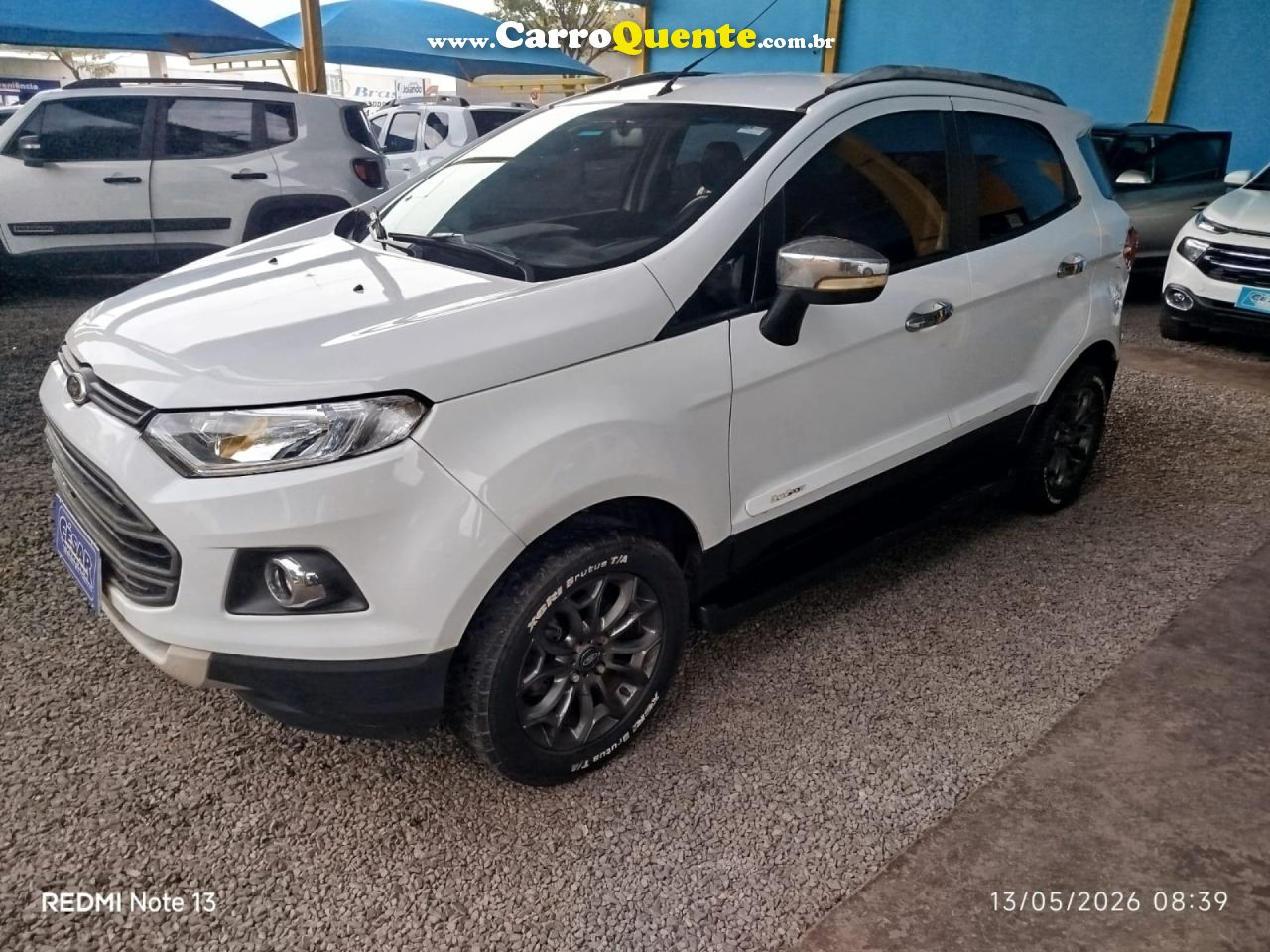 FORD   ECOSPORT FSL 1.6   BRANCO 2015 1.6 FLEX - Loja