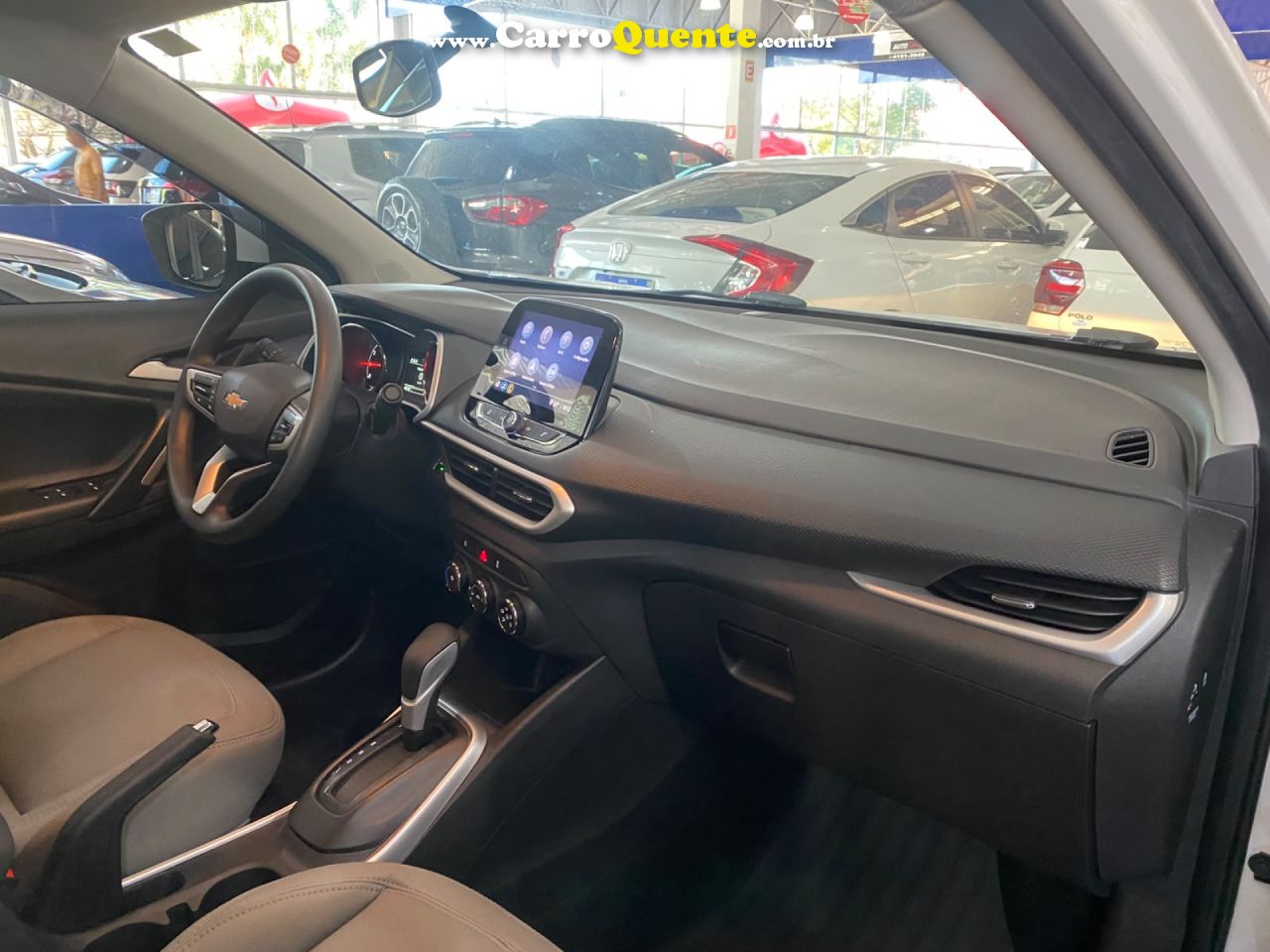 CHEVROLET   TRACKER LT 1.0 TURBO 12V FLEX AUT.   BRANCO 2024 1.0 FLEX - Loja